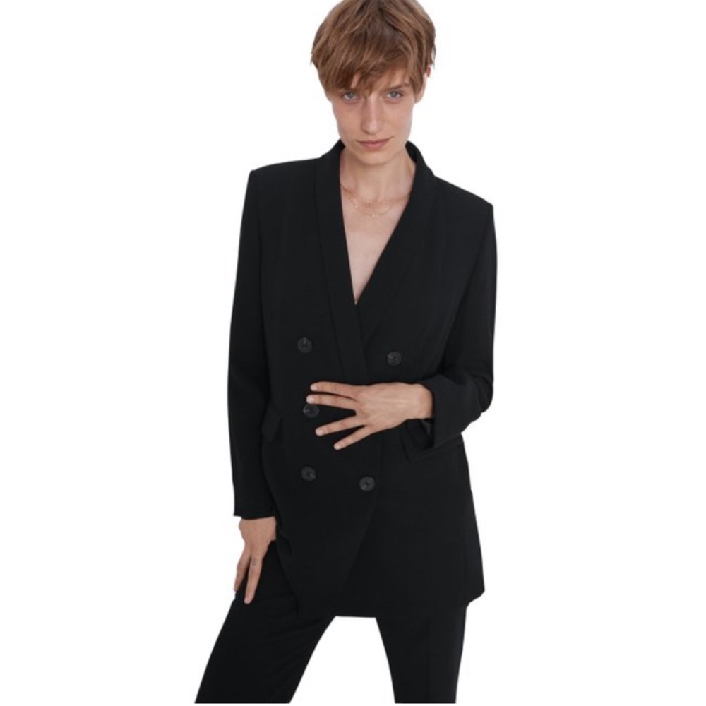 Zara Double Breasted Blazer